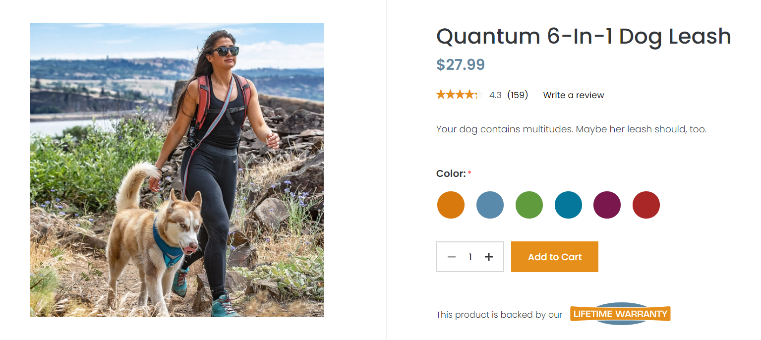 Quantum Dog Leash
