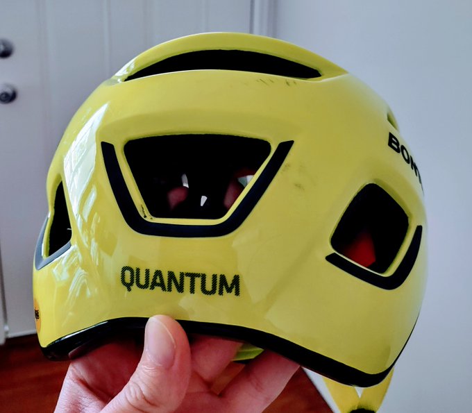A Quantum Bicycle Helmet