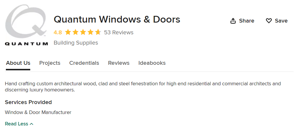 Quantum Windows and Doors